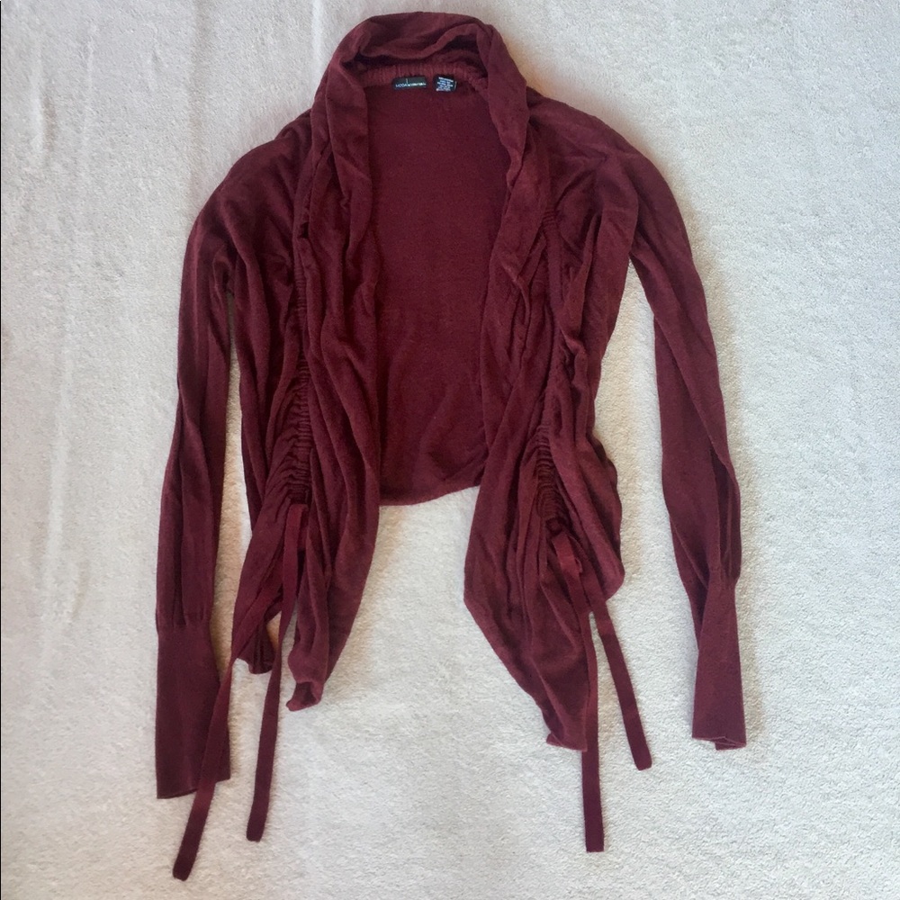 🥀Maroon Cardigan🥀